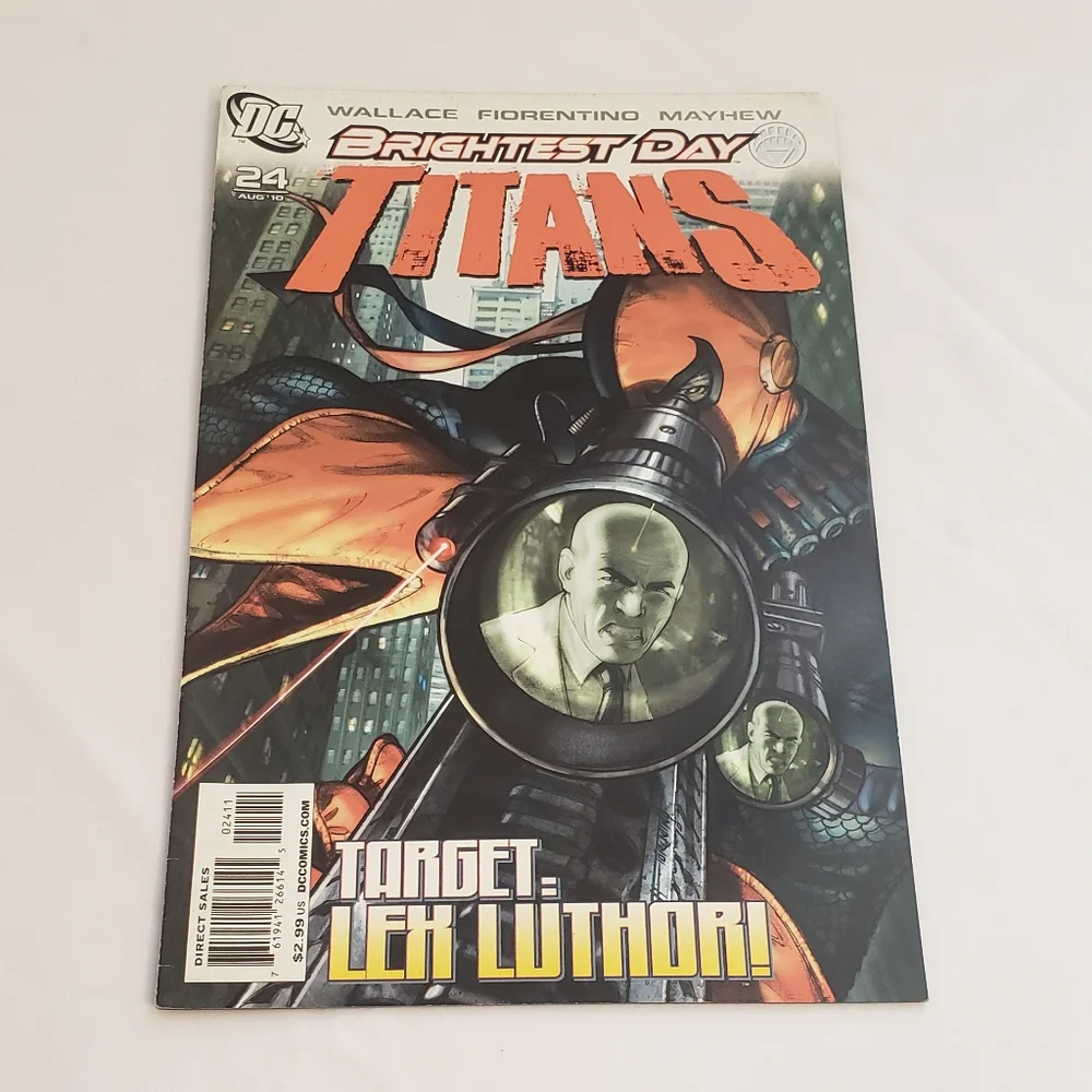 DC Brightest Day Titans Target Lex Luthor! 24 Aug '10 Comic Book